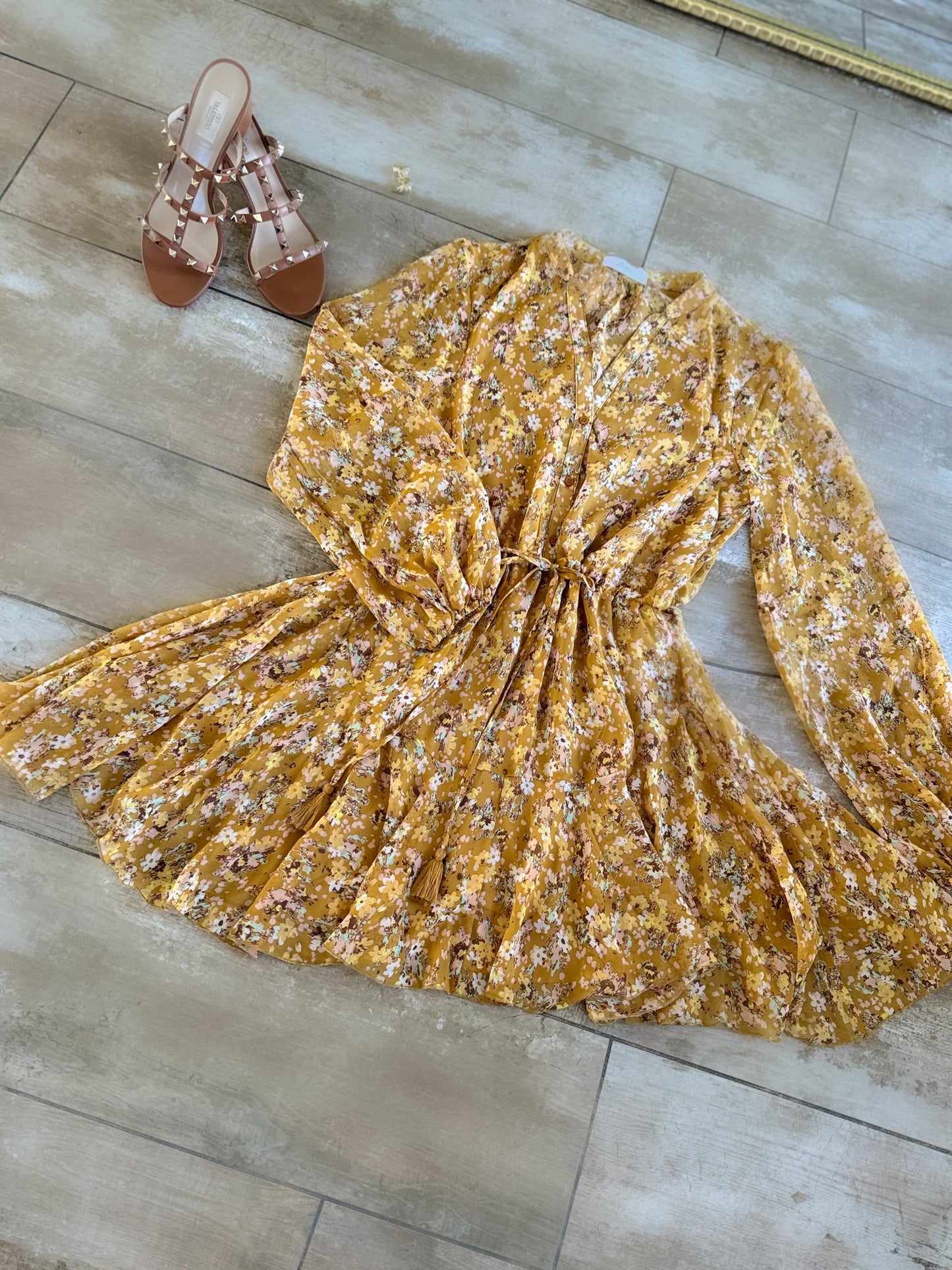 Sunset Floral Dress