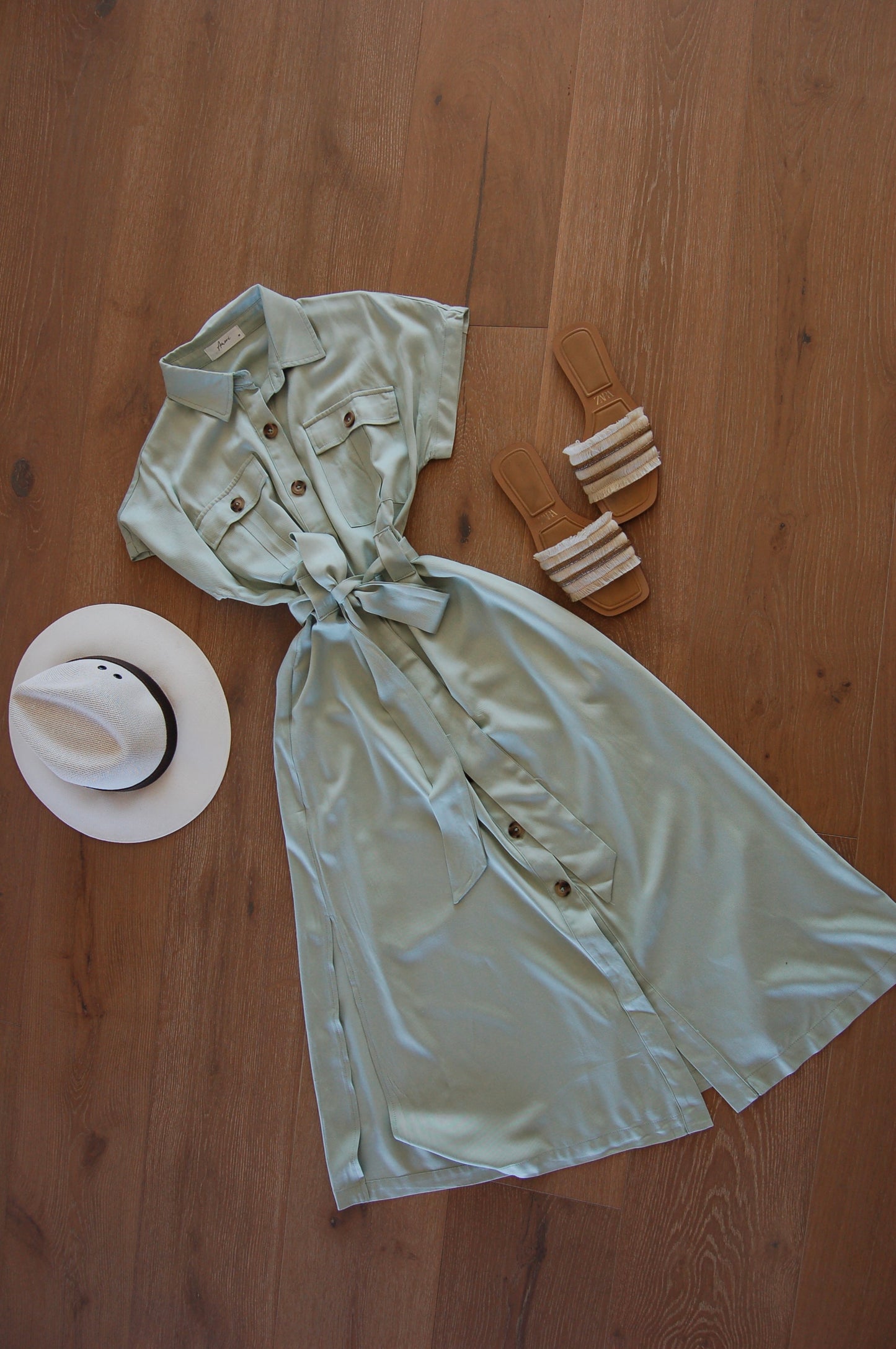 Mint Breezy Dress