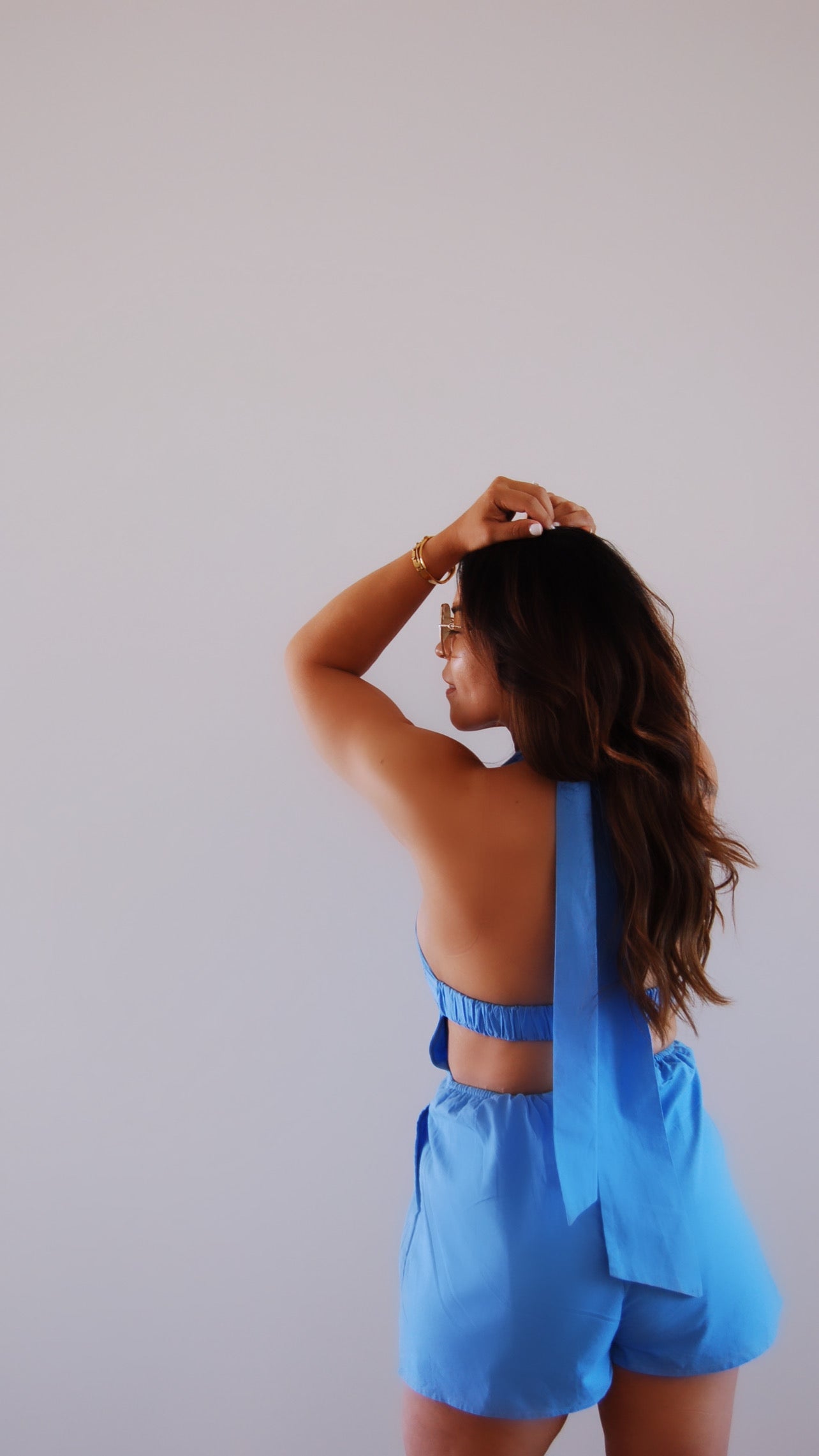 Azure Allure Romper